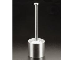 Metaltex 185508010 - Escobillero (Acero), Color Plateado