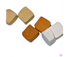Mosaix 5 x 3 mm 10 G 100 Piezas Azulejos de Mosaico de cerámica baldosas Micro, marrón Claro