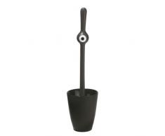 Koziol TOQ Soporte y - Escobilla (Soporte y escobilla de Inodoro, Negro, Polipropileno (PP), Polipropileno, 113 mm, 113 mm)