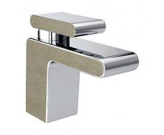 Bristan MPIV BAS CS Metallix - Mezclador de lavabo (cromo/champán)