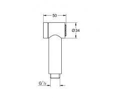 Grohe - Sena Trigger Spray 35 Teleducha Metal 1J