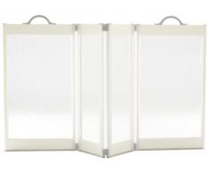 Patterson Medical Carerscreen - Mampara de ducha portátil para cuidador con juntas inferiores