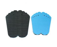 Set Mondaplen FootWave: un par de alfombras de baño y ducha para después del deporte que protegen los pies contra gérmenes y hongos en el gimnasio, la piscina o la sauna. Alfombra grande: 33 x 38 cm, pequeña: 30 x 34 cm. Se