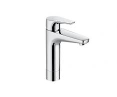 Roca Atlas A5A3D90C00 - Grifo monomando lavabo cuerpo liso cromo caño mezzo plus
