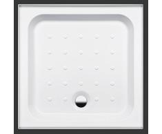 Coram Showers YD764WHI - Plato De Ducha De 760 X 760 Mm 4-Vidrieros Alzatina