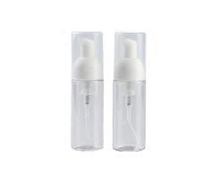 2 Piezas 50/100ml Dispensador de Viaje de plástico Espuma de jabón espumante de la Botella de la Bomba Suds