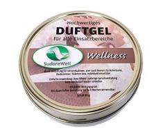 Sudorewell Gel Aroma Wellness para Sauna, Cabina de Infrarrojos y Cuarto de Baño, 80G Caja