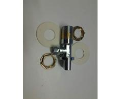 PLASTICOS HELGUEFER - Grifo Metálico con Tuercas Y Arandelas