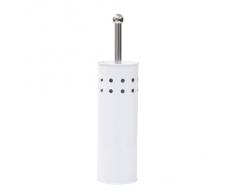 axentia 282230 Bianco - Escobillero de WC (acero inoxidable), color blanco