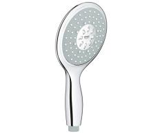 Grohe Power&Soul 130 - Alcachofa de ducha, 4 chorros, color cromo, 130 mm (Ref. 27673000)