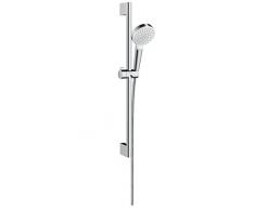Hansgrohe Crometta - Set de ducha, 0,65m, blanco/cromo