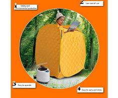 XIAOLY Vapor Portátil De Vapor Generador De Vapor Inalámbrico Control Remoto Vaporizador - Sauna Meridiana De Dragado Sauna Interna, Promover,Yellowremotecontrol2liters