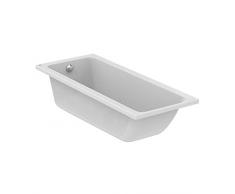 Ideal Standard - Colección Connect Air - Bañera rectangular (170 x 70 cm, 160 x 70 cm), diseño de Da incasso