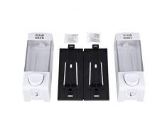 Zerodis - Dispensador de champú para Ducha (2 x 350 ML)