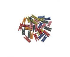 Grafoplas 68005900 - Pack de 30 pinzas (madera, pequeños), 1 unidad