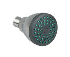 TOPBATHY - Alcachofa de ducha redonda de alta presión para ducha de bajo caudal