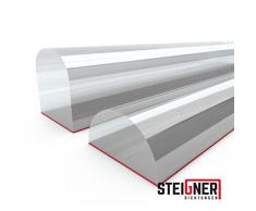 STEIGNER 60 cm Umbral de Acrílico de la Cabina de Ducha – SDD03 Altura 10 mm – Semicircular de Umbral Protección Contra la Fuga del Agua