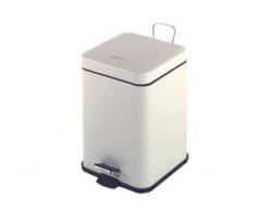 Mediclinics PP1214 - Cubo Pedal Cuadrado 14,5L.