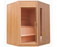 Sauna/esquina para sauna con Harvia esquina – Horno. NUEVO. (cabina de infrarrojos)/5 personas