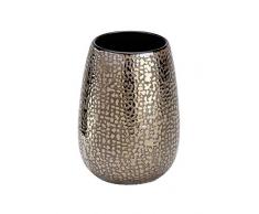 Wenko Marrakesh Vaso para Cepillos De Dientes, Cerámica, Marrón, 8.3x8.3x275 cm