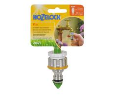 HOZELOCK 2041P0000 - Conector para grifo de exterior de 3/4'' y 1/2'' metal