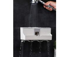 Soporte avanzado para cepillos de dientes para productos de limpieza, dispensador automático de cepillos de dientes, bañera desmontable con ventosa, ideal para niños y adultos