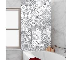 Cuadros de cemento adhesiva pared – azulejos – 15 x 15 cm – 60 piezas