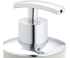 Wenko Brasil Dosificador Jabón 0.32 L, Elastómero Termoplástico (TPE), Blanco, 9x7.3x16.5 cm