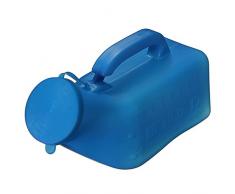 TENGGO 1000Ml Hombres Orinal Masculino Pee Botella WC Portátil Camping Viaje Tienda Conveniencia