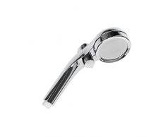 TOPBATHY - Alcachofa de Ducha de Mano con pulverizador Circular para baño, 15,2 cm, Color Plateado