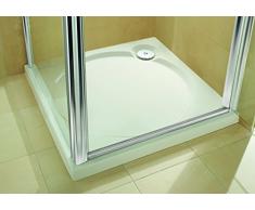 Coram Showers ST80WHI - 60Mm Plato De Ducha De Alta 800 X 800 Mm