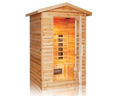Cabina de infrarrojos/calor cabina/sauna - Esquina. 3 personas Exteriores Outdoor