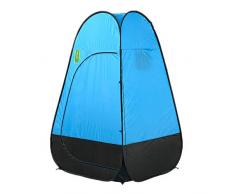 Carpa Para Camping Portátil Pop-up Carpa instantánea Campamento al aire libre Cambio Vestir Pesca Bañarse Ropa privada para cambiarse Ducha Cabina Portátil Al Aire Libre Instantánea ( Color : Blue )