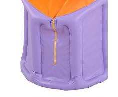 HZX Sauna Inflable Baño SPA Sauna Tienda de Vapor Sauna Sauna Tienda de SPA Casa de Vapor Portátil Sauna para Perder Peso Mejorar la Calidad del Sueño, Púrpura 2L, a
