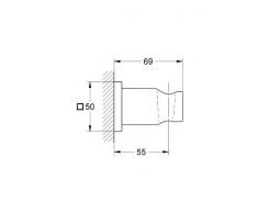 Grohe Rainshower neutral - Soporte Mural Para Ducha Fijo Cuadrado (27 075 000)