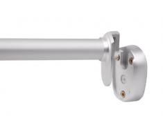 Ridder 595100-350 - Riel universal para cortina de ducha (aluminio, 25 mm de diámetro)