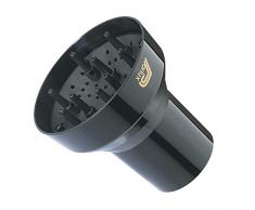 Parlux Fingers Softstyler- Difusor para secador de pelo, solo para Parlux model, Negro