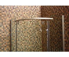 Cabina de ducha, mampara, cuarto círculo cristal de cabina se 014 80 x 80 cm