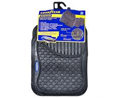 Goodyear GOD9020 Alfombra de Goma, 4 Piezas, Negro