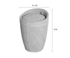LG GL lo Taburete Simple Soporte de la Banco de la Barra del Banco de almacenaje de Modo Simple, Taburete de plástico Creativo de Maquillaje del Taburete del Rattan 36.5 * 50 cm