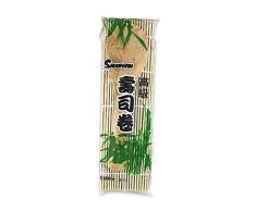 Heuschen Sushi Alfombrilla + Cuchara de Madera – Set Sushi con Cuchara/bambú Esterilla 24 cm x 21 cm