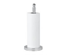 Wenko 16878100 Viterbo - Soporte de rollos de papel higiénico (14 x 35 cm), cromado