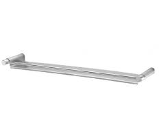 De lanwa - Montados en la pared del cuarto de baño productos de acero inoxidable estante 110x508mm plato de ducha cepillado