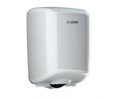 Losdi CP-521-B Dispensador Papel Mecha, Blanco
