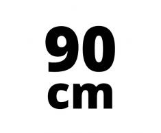 steigner 90 cm Junta de repuesto para 8 mm/9 mm de grosor del cristal de agua anti-lluvia ducha Junta UK20 72648 – Cabina de ducha