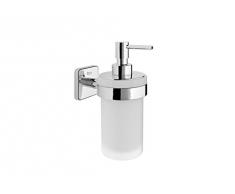 Roca A816678001 - Dosificador Gel Cristal Victoria Cromo Complementos Del Baño - Accesorio De Baño - Accesorio Metal - Accesorio Victoria