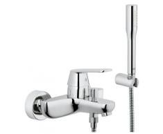 Grohe Eurosmart - Conjunto de ducha Mezclador de baño y ducha con Teleduchas Ref. 32832000