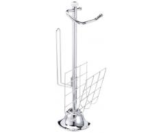 Top Star 280837 - Dispensador y Soporte de Rollos de Papel higiénico con revistero (56 cm)