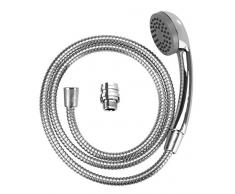 Wenko 22866100 lavabo ducha mobile ducha de mano con manguera de ducha de acero inoxidable