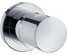 Hansgrohe 15972000 El Llave de Paso Permite Cambiar Entre Diferentes Funciones o Salidas de Agua de la Ducha, Plata